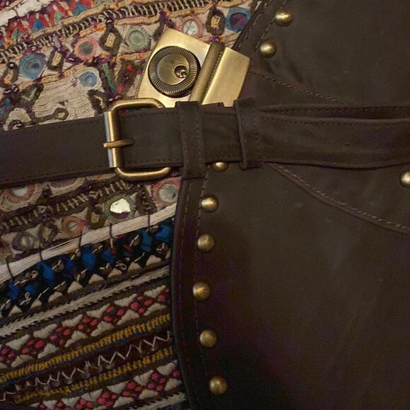 Vintage Large Bohemian Bag with adjustable straps - Picture 8 of 15